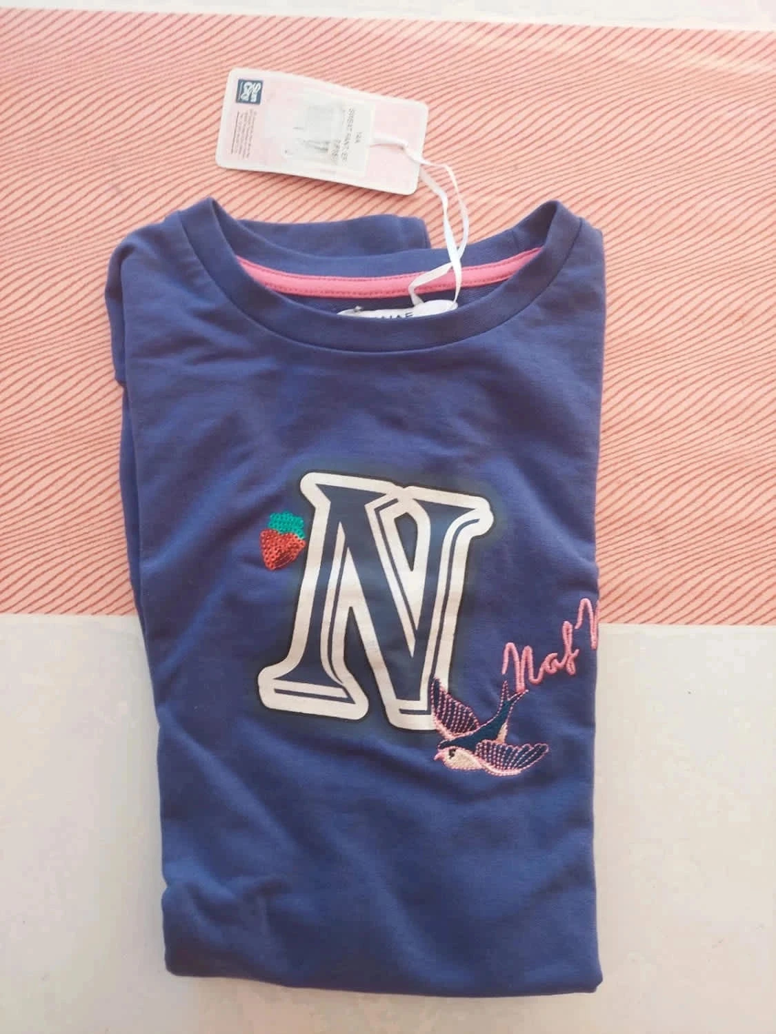 Tee shirt naf naf 14ans, neuf